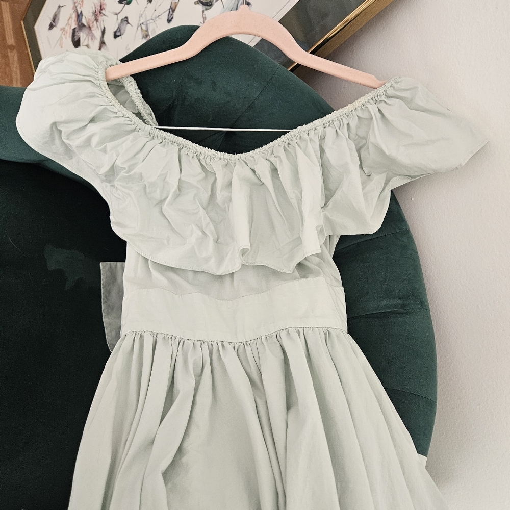 Selkie Milk Jade Romance Dress Size S - Picture 5 of 8